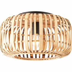 Luminaires Scandinaves-Luminaires Brilliant Plafonnier Brilliant Woodrow Noir, 1 lumière