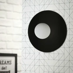 Luminaires Brilliant Plafonnier Brilliant Zon Noir, 1 lumière