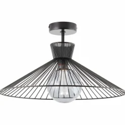 Luminaires Brilliant Plafonnier Brilliant-Leuchten Elmont Noir, 1 lumière* Plafonniers