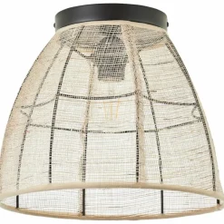 Lampes En Tissu-Luminaires Brilliant Plafonnier Brilliant-Leuchten Tanah Noir, 1 lumière