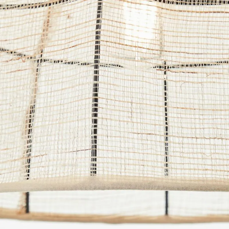 Lampes En Tissu-Luminaires Brilliant Plafonnier Brilliant-Leuchten Tanah Noir, 1 lumière