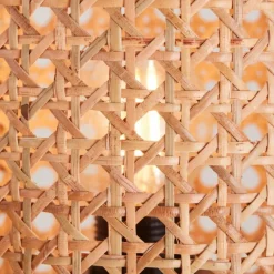 Style Boho-Chic-Luminaires Brilliant Plafonnier Brilliant-Leuchten Wiley Noir, 4 lumières