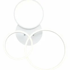 Luminaires Brilliant Plafonnier Brilliant-Leuchten Virtus LED Argenté, 1 lumière* Éclairage Led