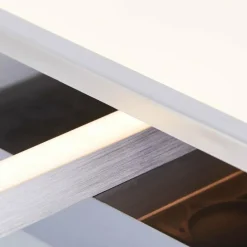 Luminaires Brilliant Plafonnier Brilliant-Leuchten Zelia LED Argenté, 1 lumière* Éclairage Led