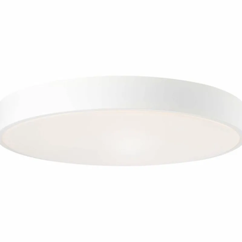 Luminaires Brilliant Plafonnier Brillliant Slimline LED Blanc, 1 lumière, Télécommandes* Éclairage Led