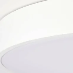 Luminaires Brilliant Plafonnier Brillliant Slimline LED Blanc, 1 lumière, Télécommandes* Éclairage Led