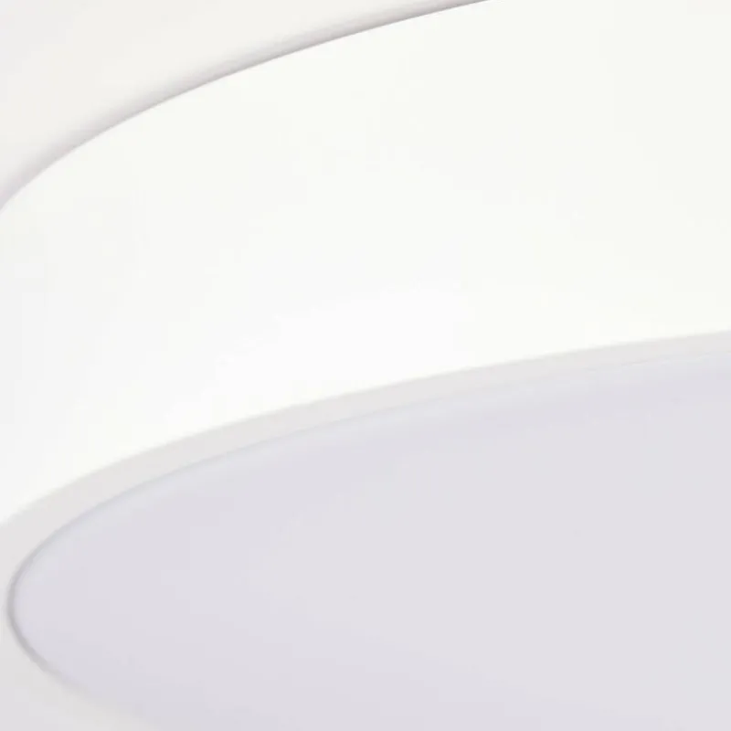 Luminaires Brilliant Plafonnier Brillliant Slimline LED Blanc, 1 lumière, Télécommandes* Éclairage Led