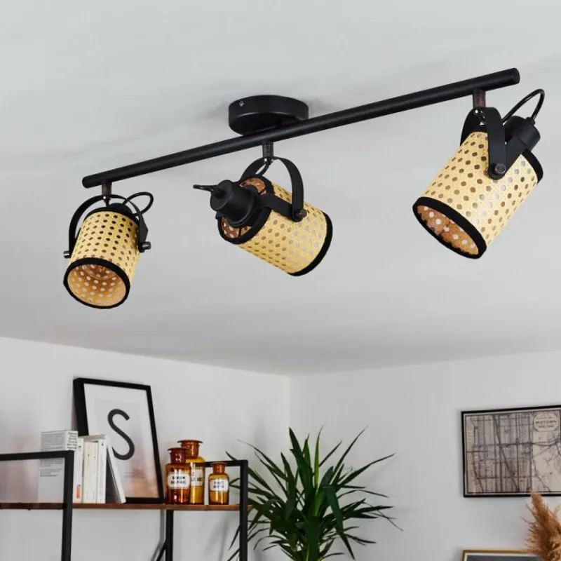 hofstein Plafonnier Broekerhaven Noir, 3 lumières