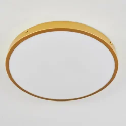 hofstein Plafonnier Broglen LED Laiton, 1 lumière