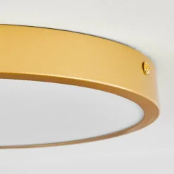 hofstein Plafonnier Broglen LED Laiton, 1 lumière