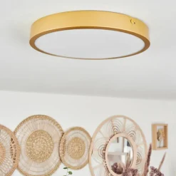 hofstein Plafonnier Broglen LED Laiton, 1 lumière