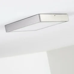 hofstein Plafonnier Broglen LED Nickel mat, 1 lumière