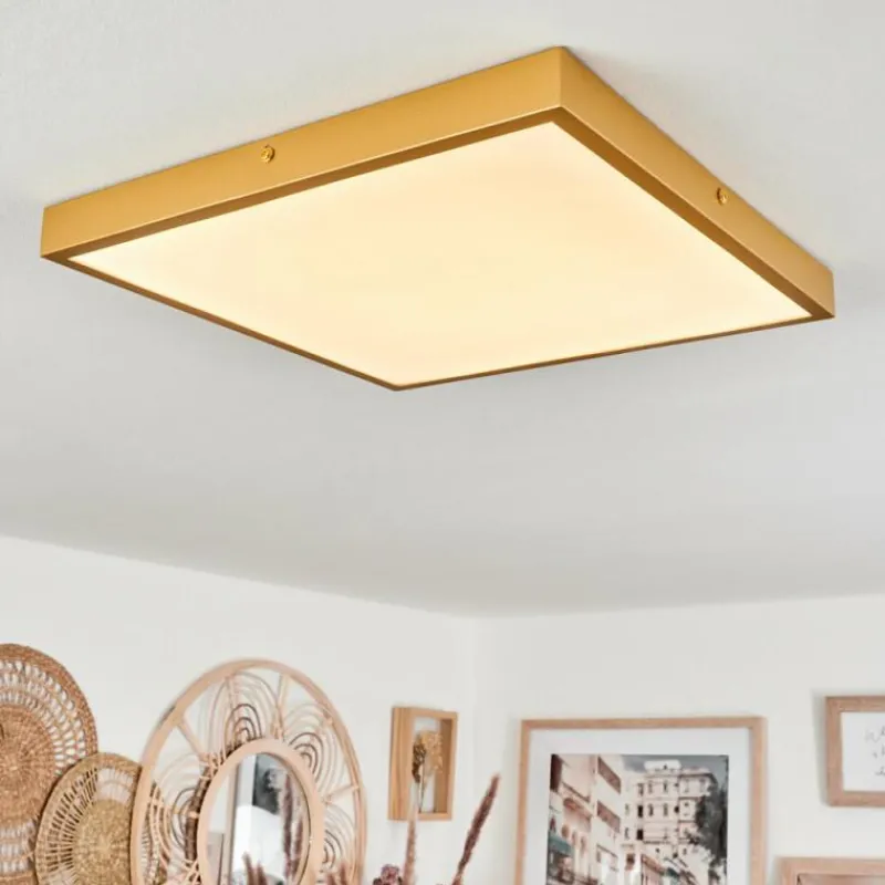 Lampes Dorées-hofstein Plafonnier Broglen LED Or, 1 lumière