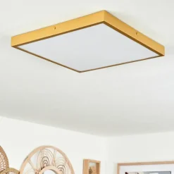 Lampes Dorées-hofstein Plafonnier Broglen LED Or, 1 lumière