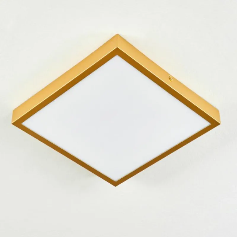 Lampes Dorées-hofstein Plafonnier Broglen LED Or, 1 lumière