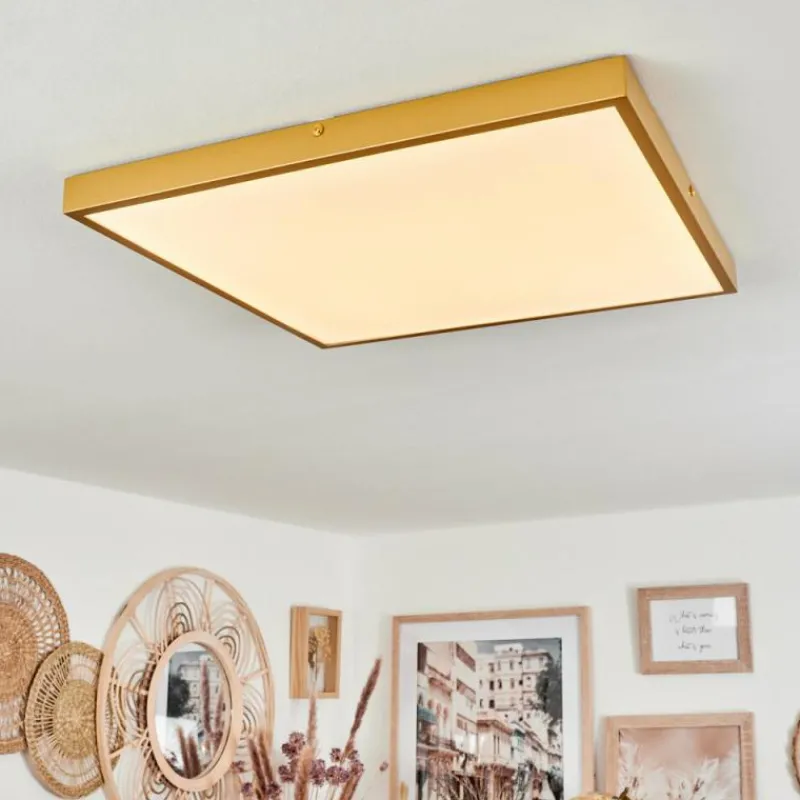 Lampes Dorées-hofstein Plafonnier Broglen LED Or, 1 lumière