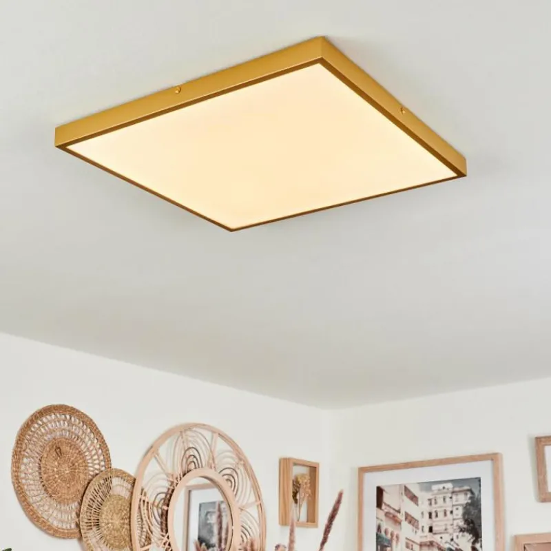 Lampes Dorées-hofstein Plafonnier Broglen LED Or, 1 lumière