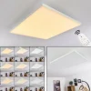 hofstein Plafonnier Buenaventura LED Blanc, 1 lumière, Télécommandes