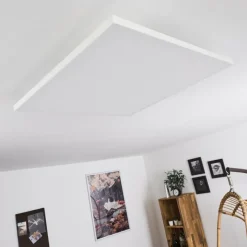 hofstein Plafonnier Buenaventura LED Blanc, 1 lumière, Télécommandes