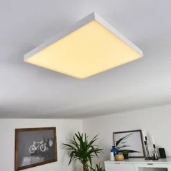 hofstein Plafonnier Buenaventura LED Blanc, 1 lumière, Télécommandes