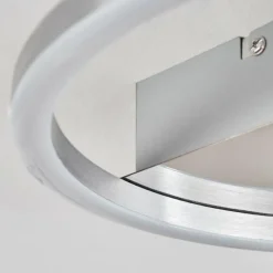 hofstein Plafonnier Buren LED Nickel mat, 1 lumière