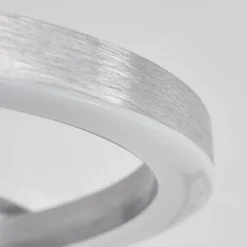 hofstein Plafonnier Buren LED Nickel mat, 1 lumière