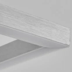 hofstein Plafonnier Buren LED Nickel mat, 1 lumière