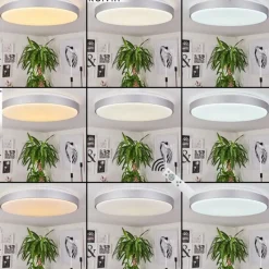 hofstein Plafonnier Buris LED Blanc, 1 lumière