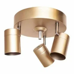 Lampe Design-By Rydéns Plafonnier By Rydens Correct Cuivre, 3 lumières