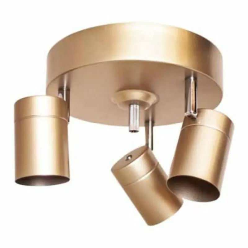 Lampe Design-By Rydéns Plafonnier By Rydens Correct Cuivre, 3 lumières