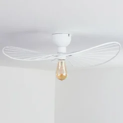 hofstein Plafonnier Cacor Blanc, 1 lumière