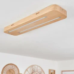 Luminaires Scandinaves-hofstein Plafonnier Cajas LED Écru, 2 lumières