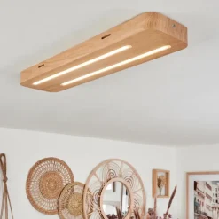 Luminaires Scandinaves-hofstein Plafonnier Cajas LED Écru, 2 lumières