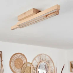 Luminaires Scandinaves-hofstein Plafonnier Cajas LED Écru, 3 lumières