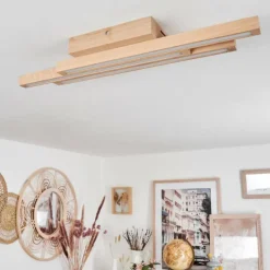 Luminaires Scandinaves-hofstein Plafonnier Cajas LED Écru, 3 lumières