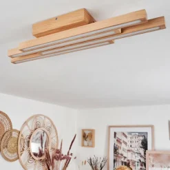 Luminaires Scandinaves-hofstein Plafonnier Cajas LED Écru, 4 lumières