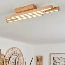 Luminaires Scandinaves-hofstein Plafonnier Cajas LED Écru, 4 lumières