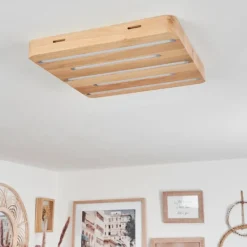 hofstein Plafonnier Cajas LED Écru, 5 lumières