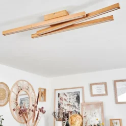 hofstein Plafonnier Cajas LED Écru, 3 lumières