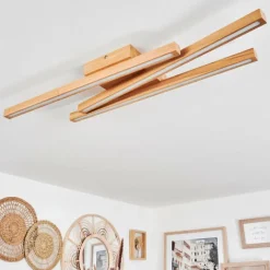 hofstein Plafonnier Cajas LED Écru, 3 lumières