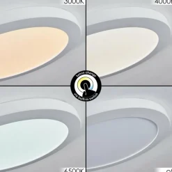 hofstein Plafonnier Canditas LED Blanc, 1 lumière