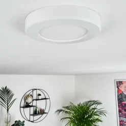 hofstein Plafonnier Canditas LED Blanc, 1 lumière