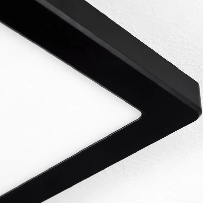 hofstein Plafonnier Canditas LED Noir, 1 lumière* Éclairage Led