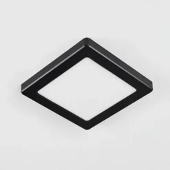 hofstein Plafonnier Canditas LED Noir, 1 lumière* Éclairage Led