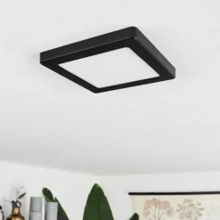 hofstein Plafonnier Canditas LED Noir, 1 lumière* Éclairage Led
