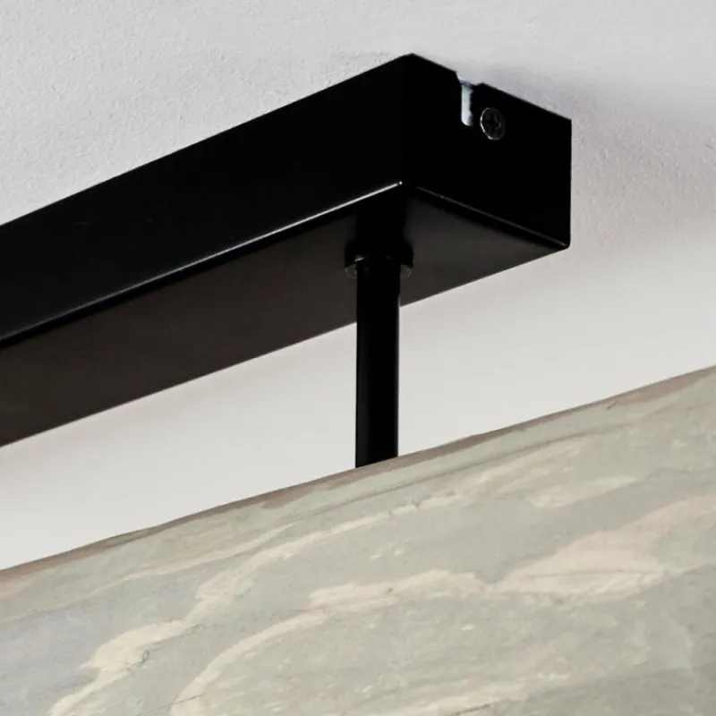 Luminaires Scandinaves-hofstein Plafonnier Canedo Noir, 4 lumières