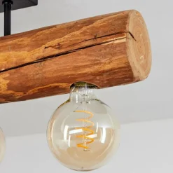 Luminaires Scandinaves-hofstein Plafonnier Canedo Noir, 4 lumières