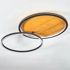 hofstein Plafonnier Cardozo LED Écru, Noir, 1 lumière