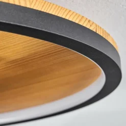 hofstein Plafonnier Cardozo LED Écru, Noir, 1 lumière