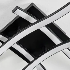 hofstein Plafonnier Casais LED Noir, 4 lumières